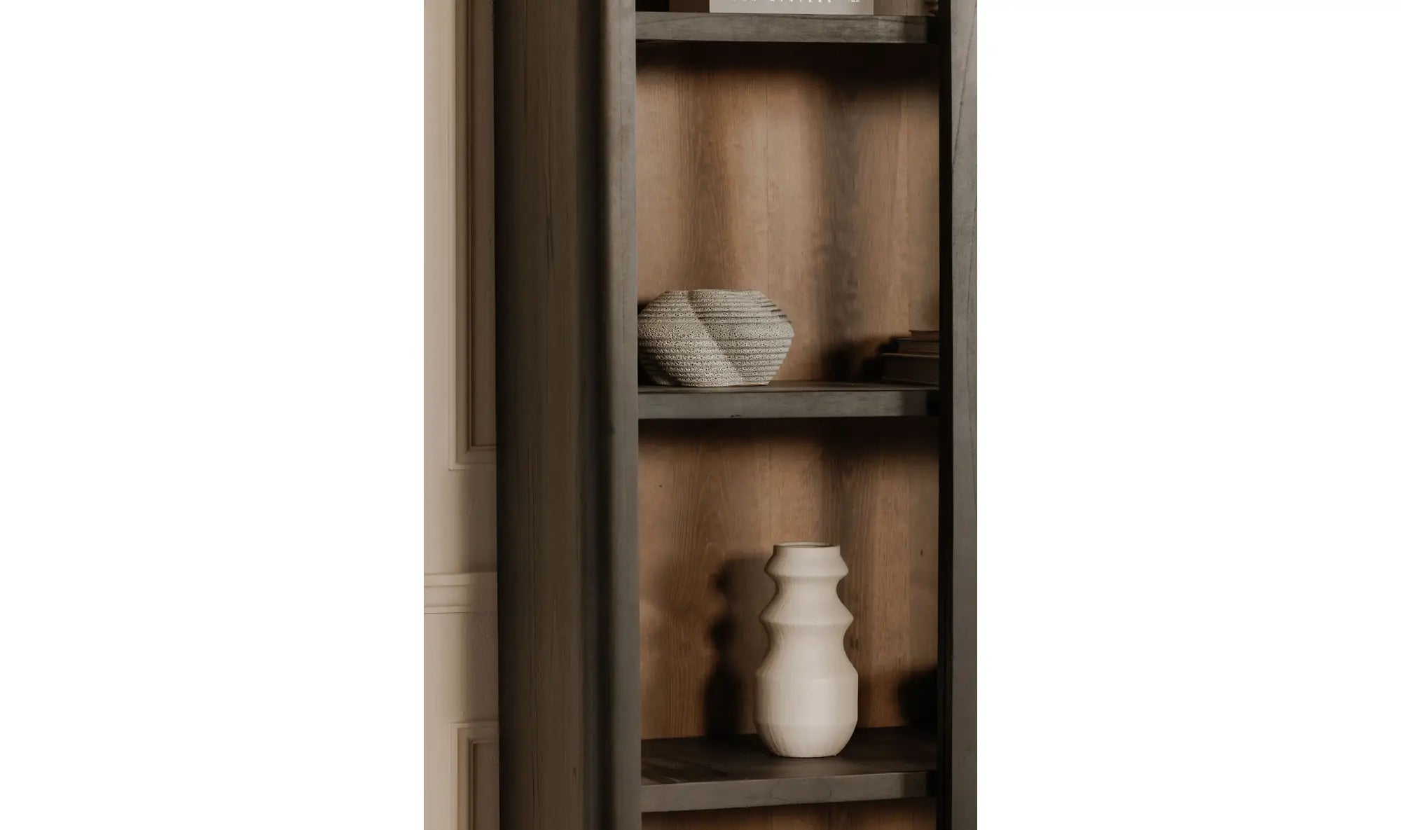Mona Tall Cabinet in Black