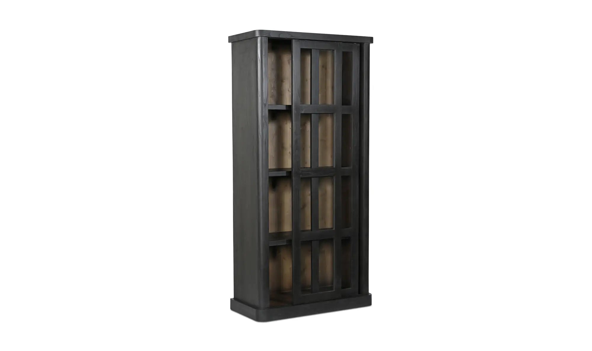 Mona Tall Cabinet in Black