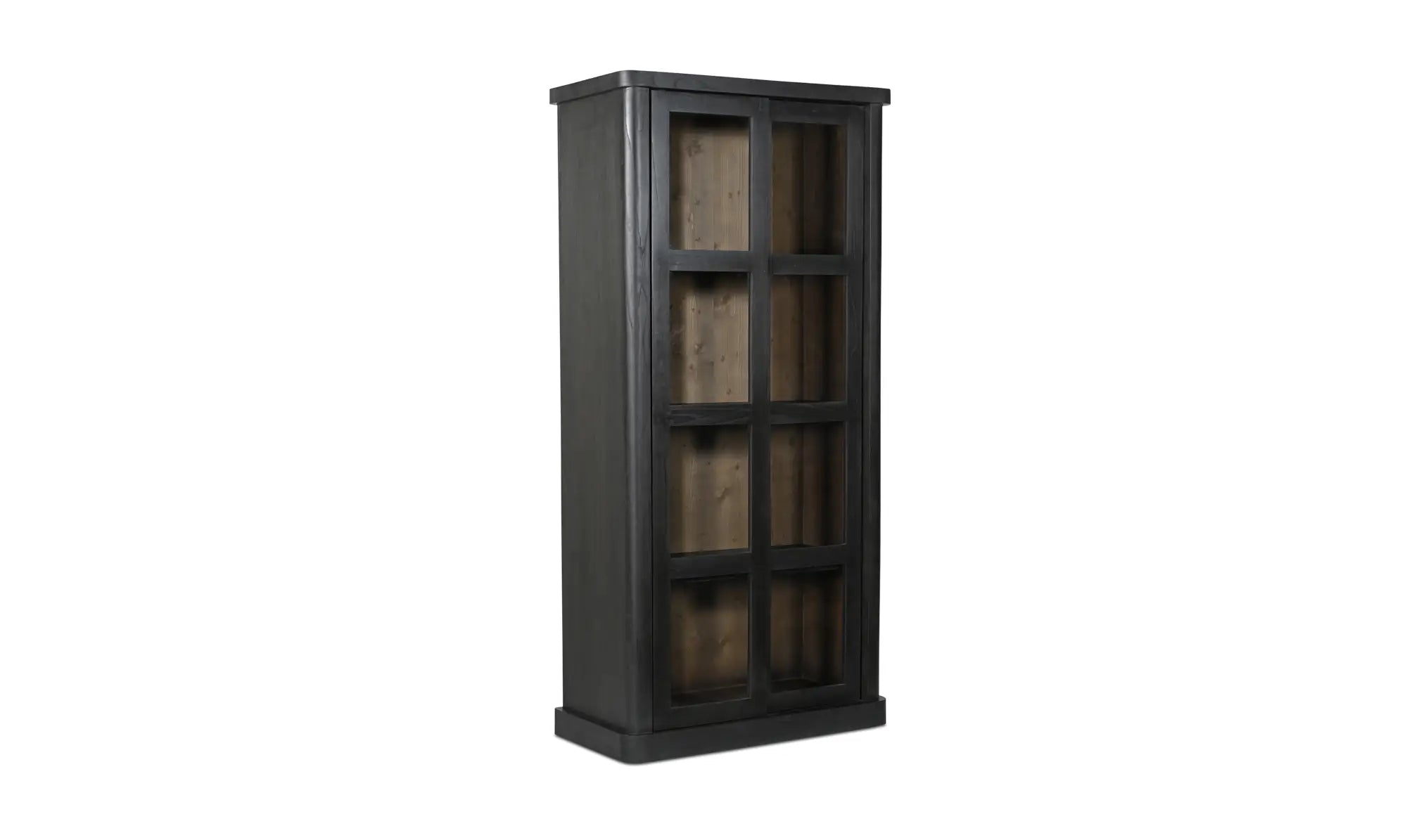 Mona Tall Cabinet in Black
