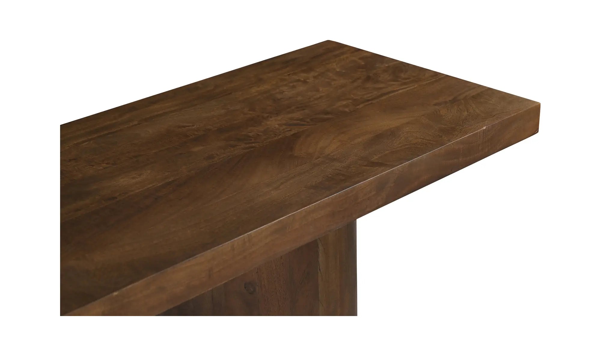 Hadley Console Table in Warm Brown