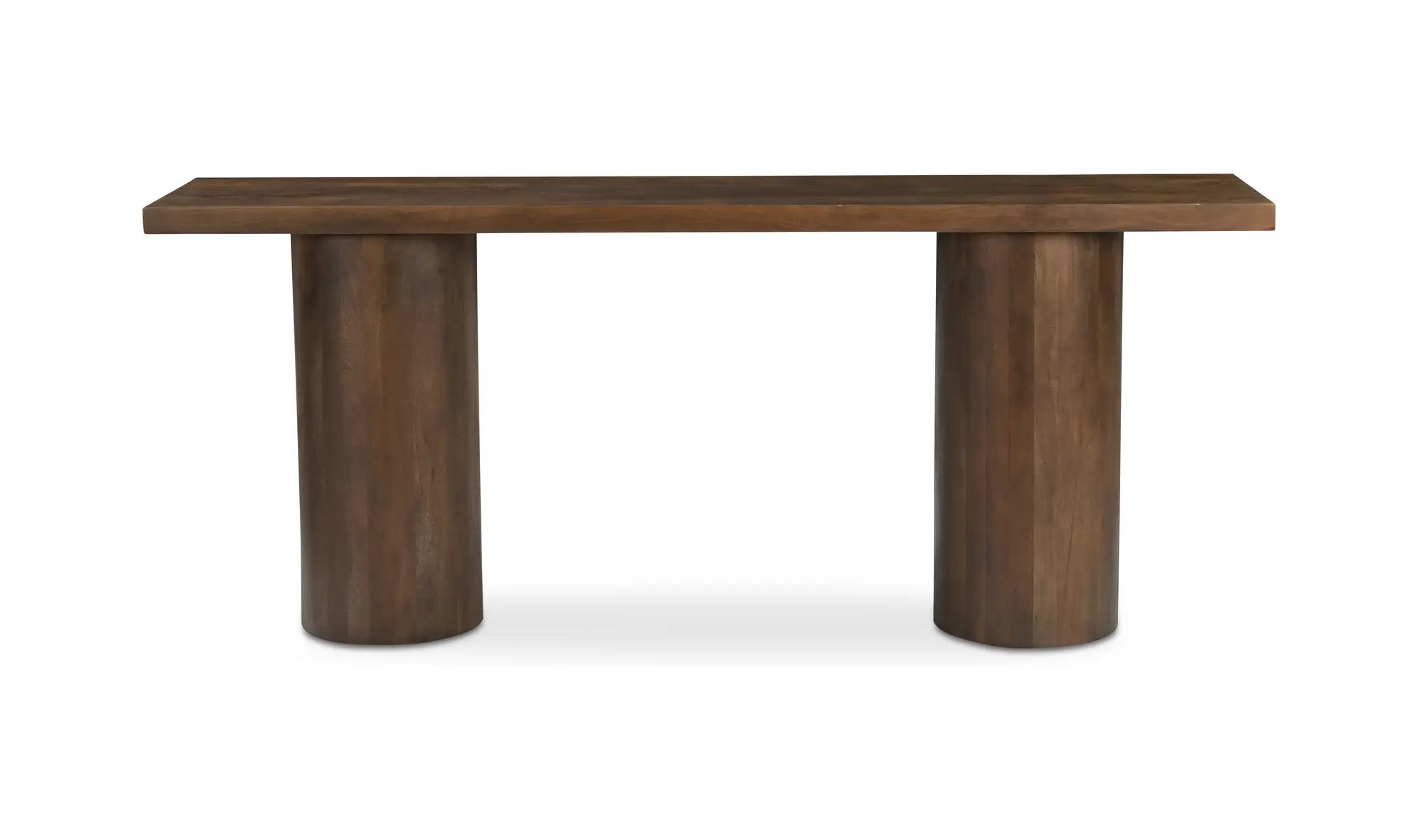 Hadley Console Table in Warm Brown