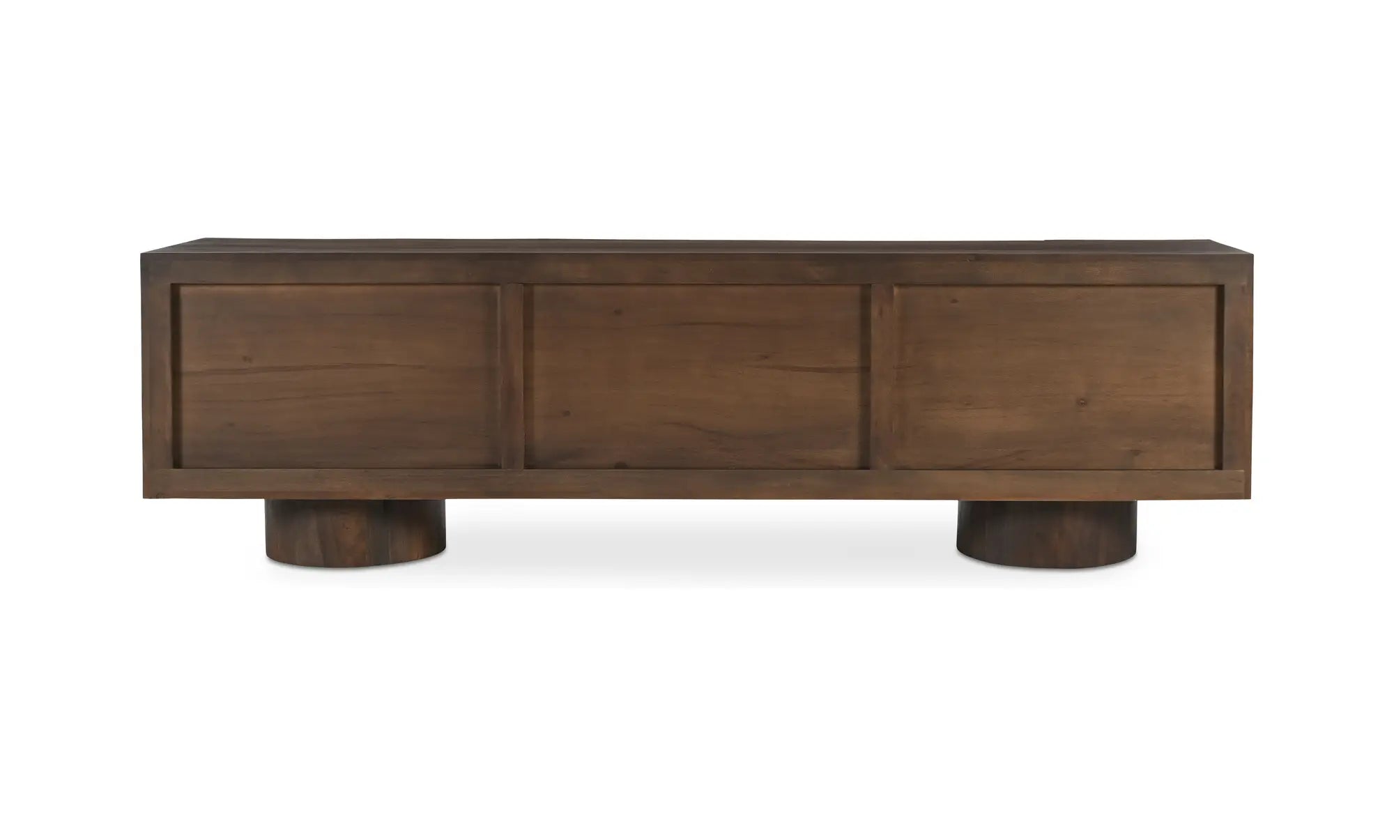 Hadley Media Unit in Warm Brown