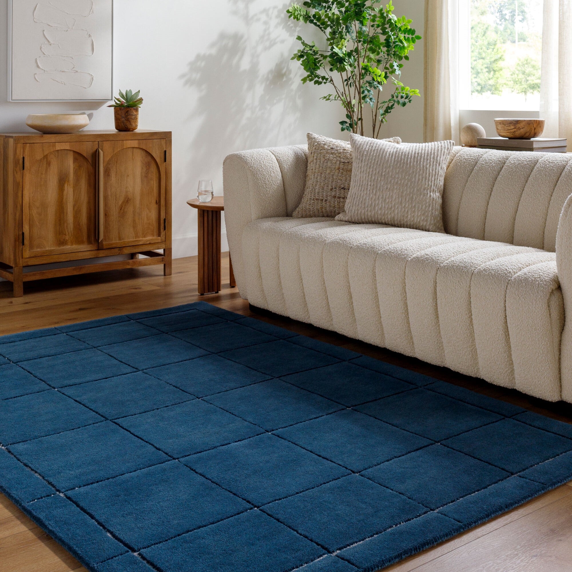 Brook Rug in Sapphire