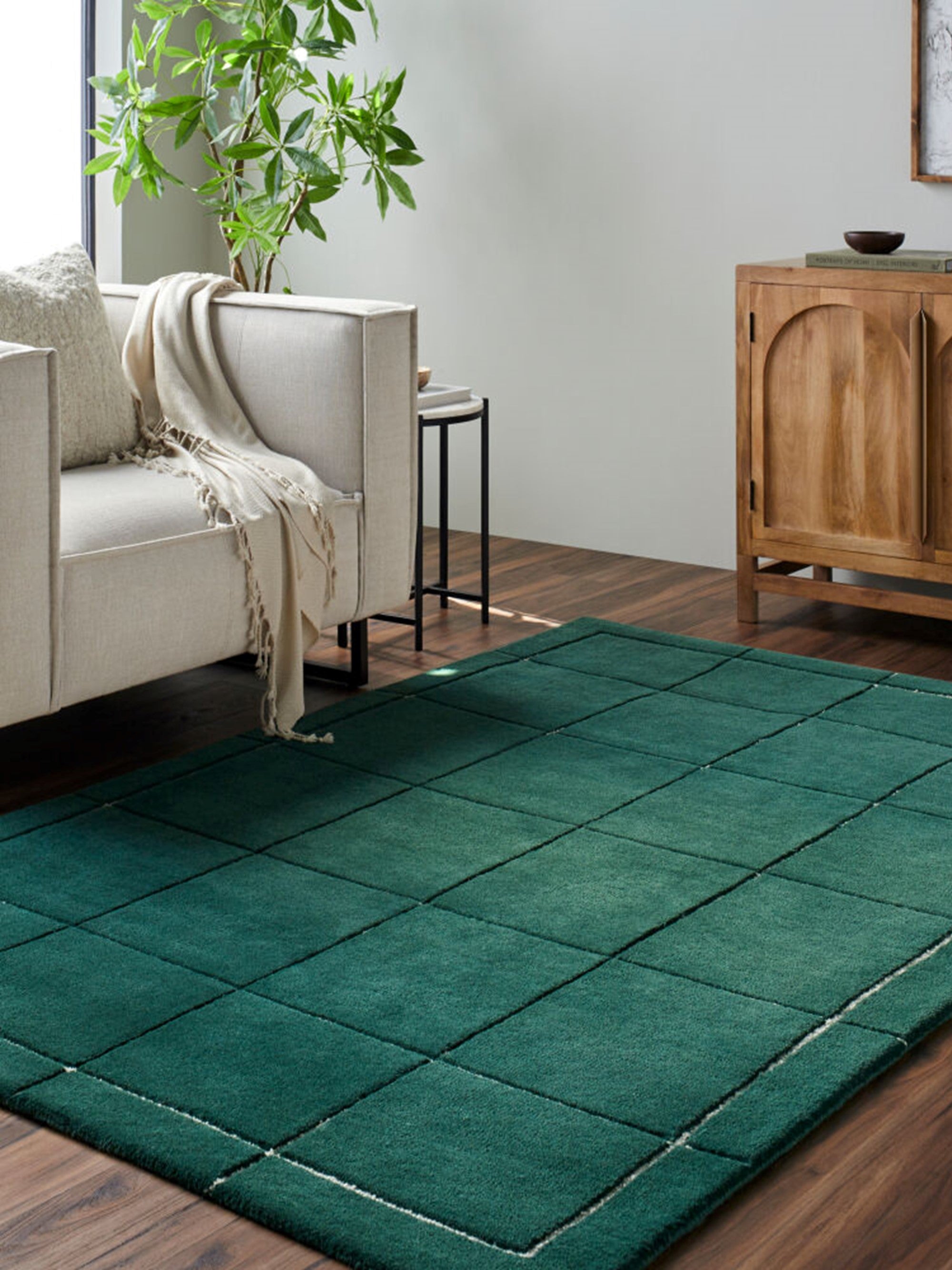 Brook Rug in Emerald