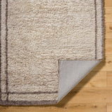 Beni Moroccan Rug in Taupe