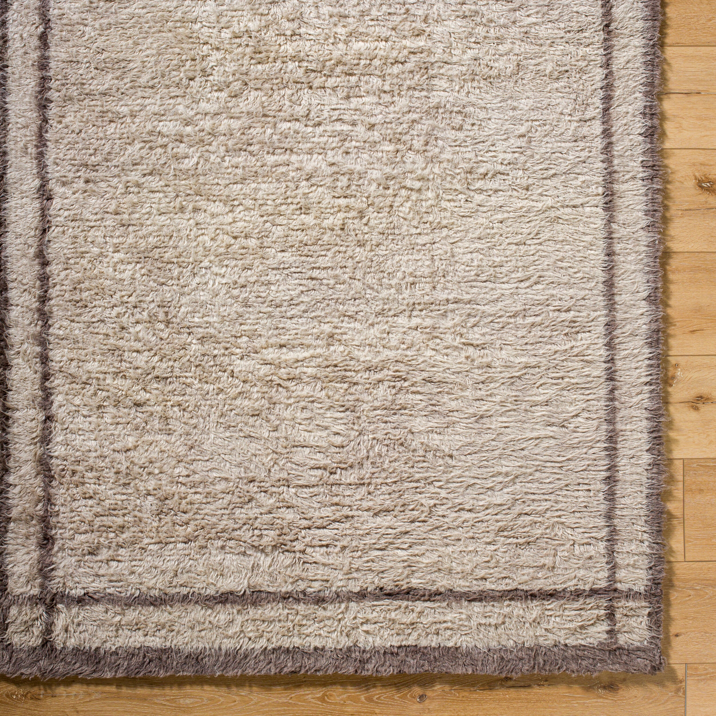 Beni Moroccan Rug in Taupe
