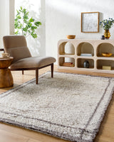 Beni Moroccan Rug in Taupe
