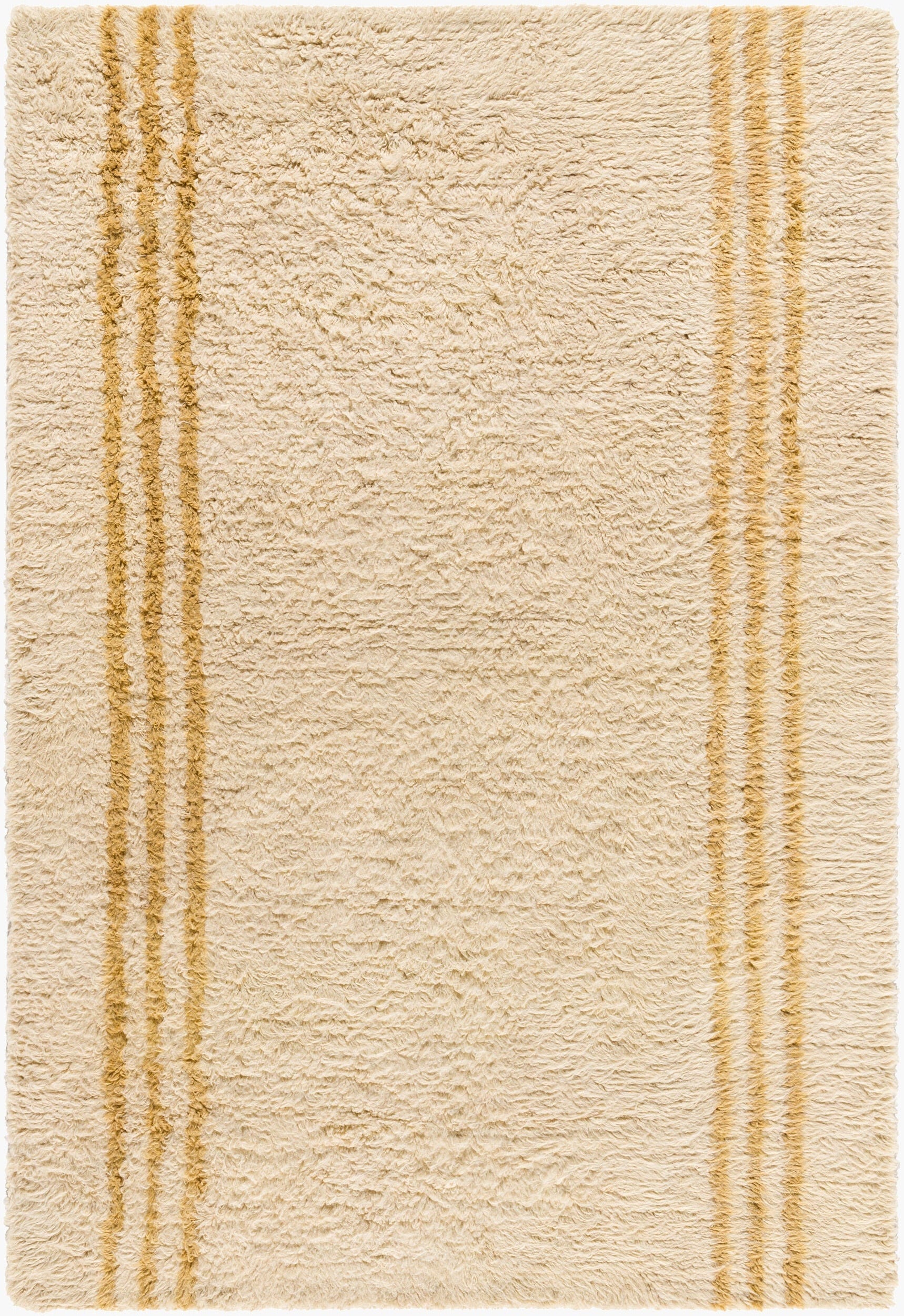 Beni Moroccan Rug in Triple Stripe