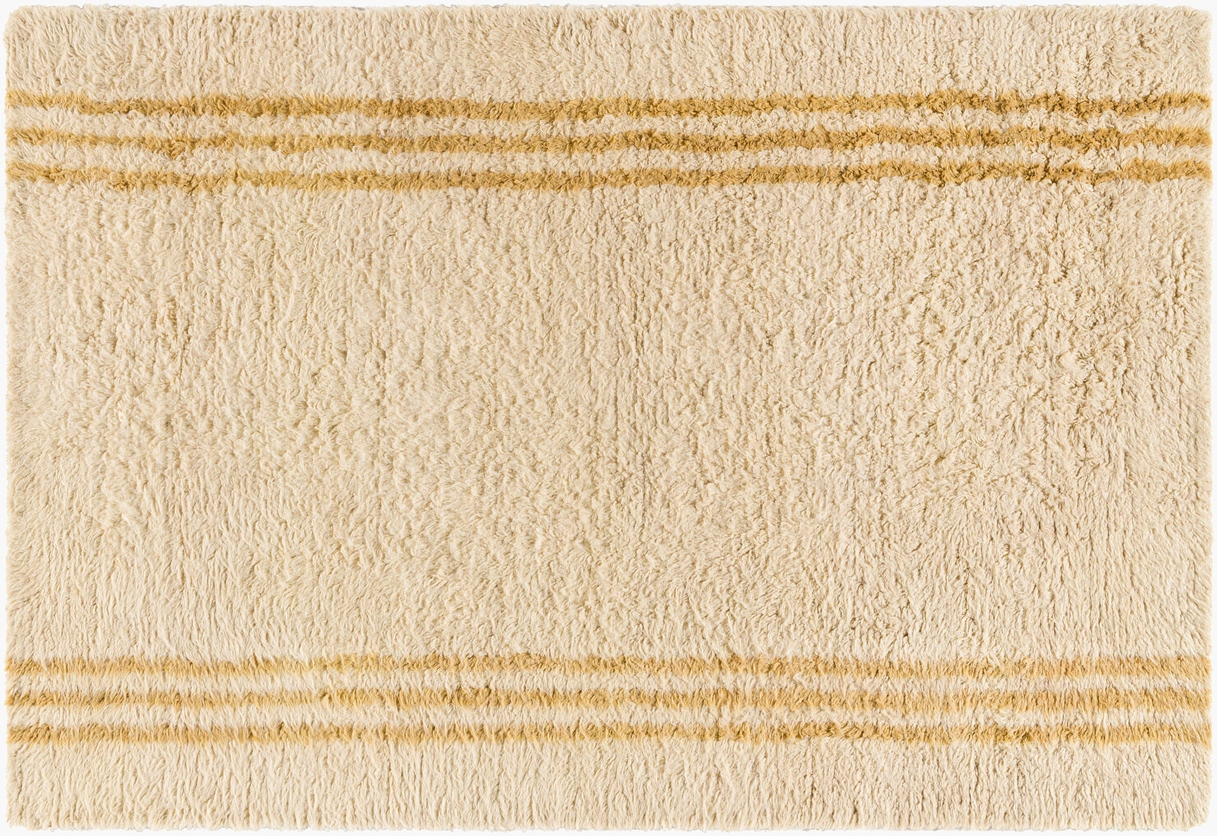 Beni Moroccan Rug in Triple Stripe
