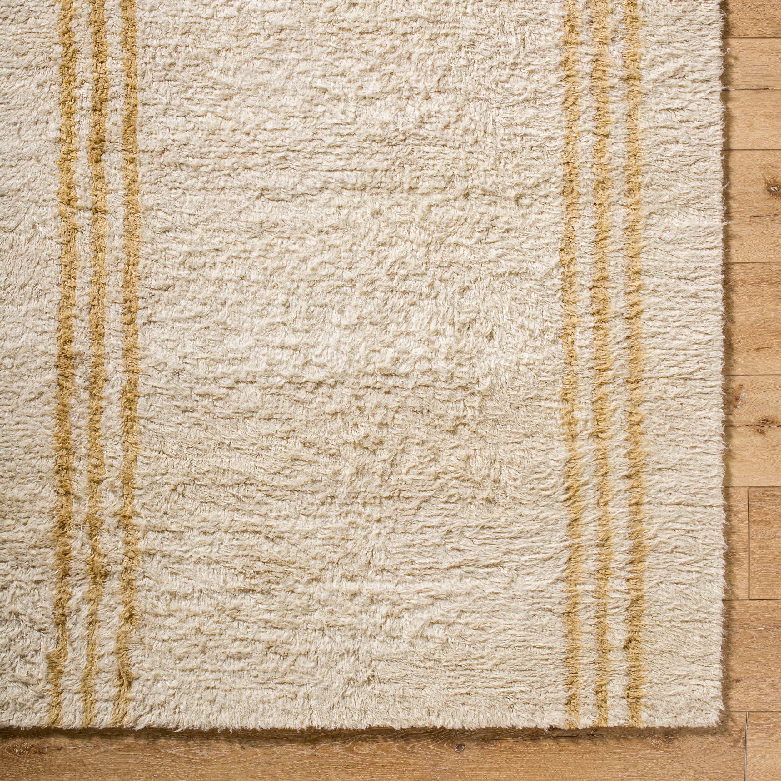 Beni Moroccan Rug in Triple Stripe