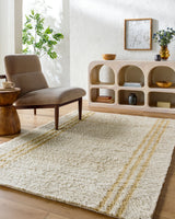Beni Moroccan Rug in Triple Stripe