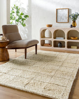 Beni Moroccan Rug in Windowpane