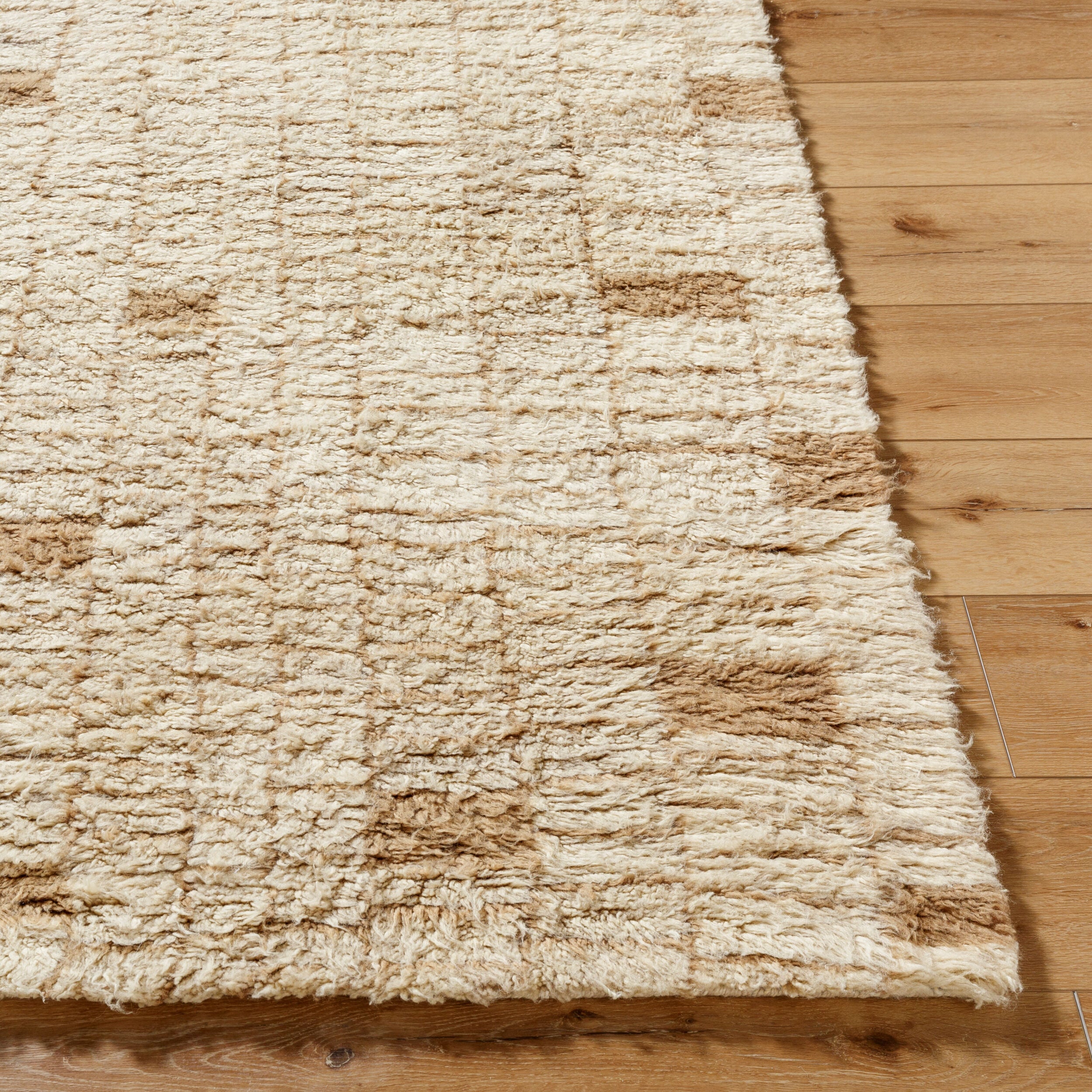Beni Moroccan Rug in Warm Patterned
