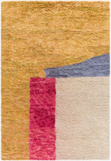 Beni Moroccan Rug in Colorblock