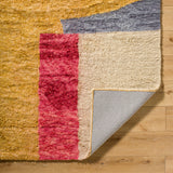 Beni Moroccan Rug in Colorblock