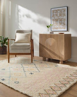 Beni Moroccan Rug in Multi Diamond