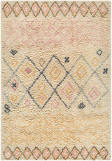 Beni Moroccan Rug in Multi Diamond