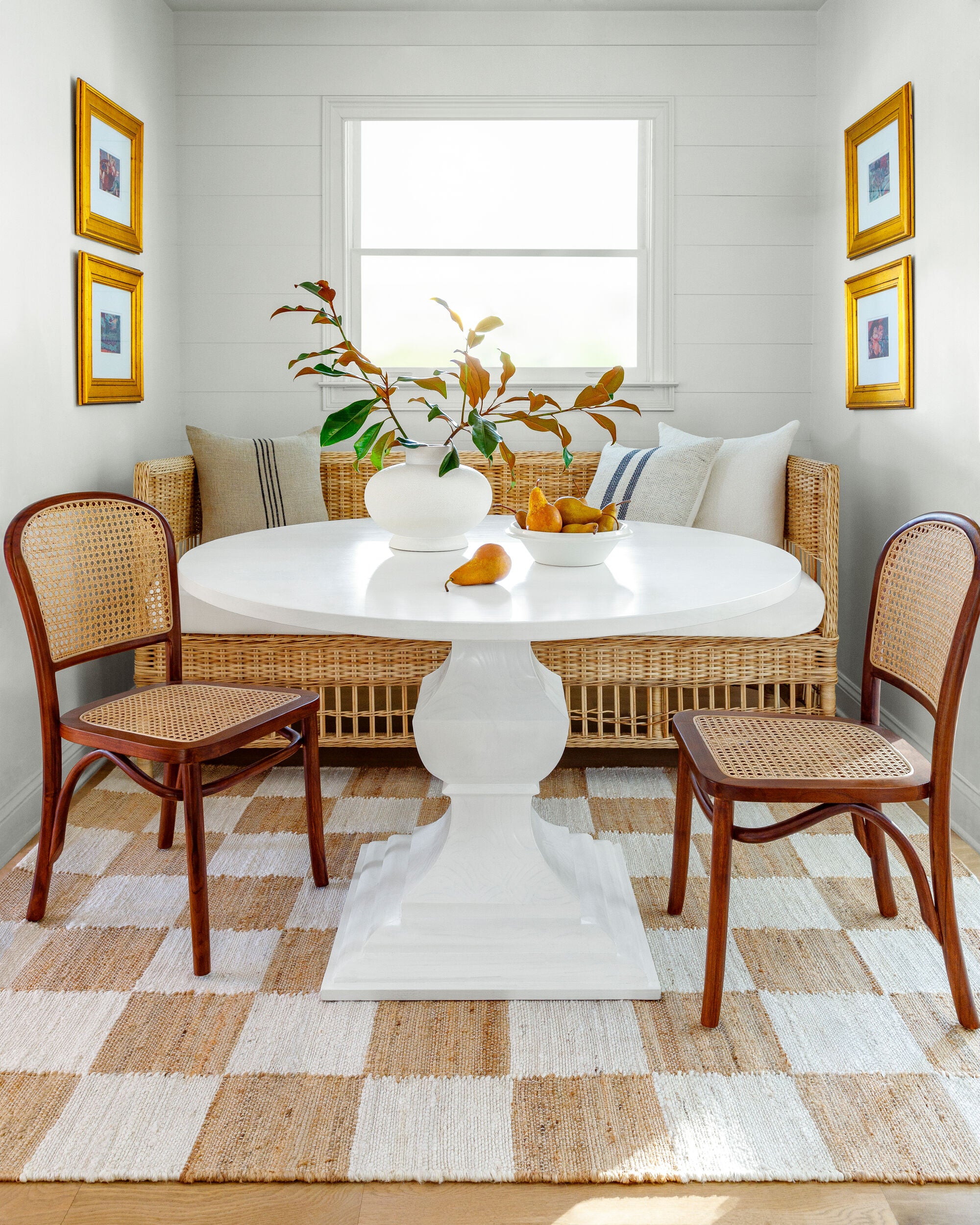 Kamey Checkered Jute Rug