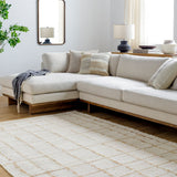 Kamey Gridline Jute Rug
