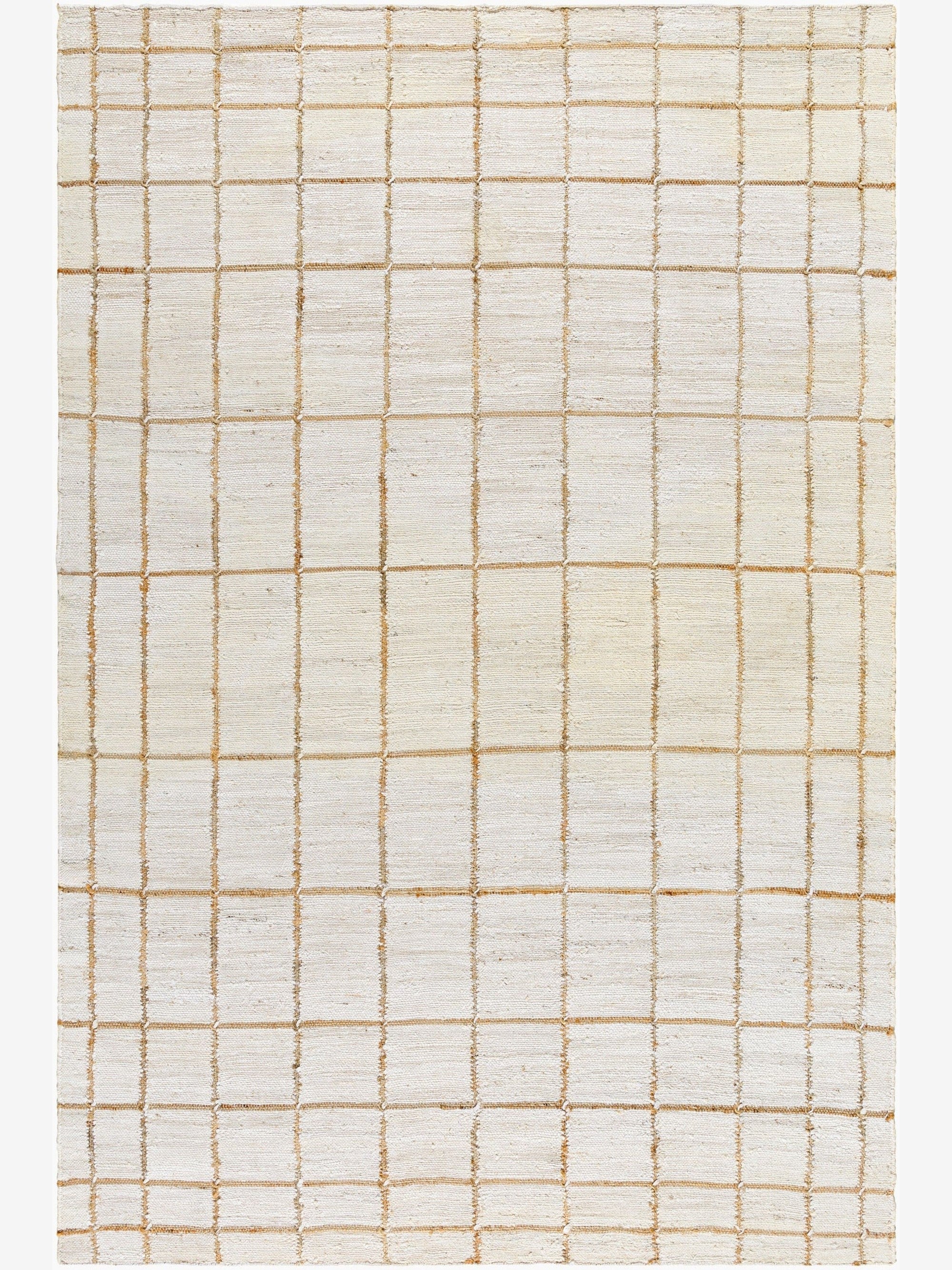 Kamey Gridline Jute Rug