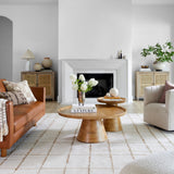 Kamey Gridline Jute Rug