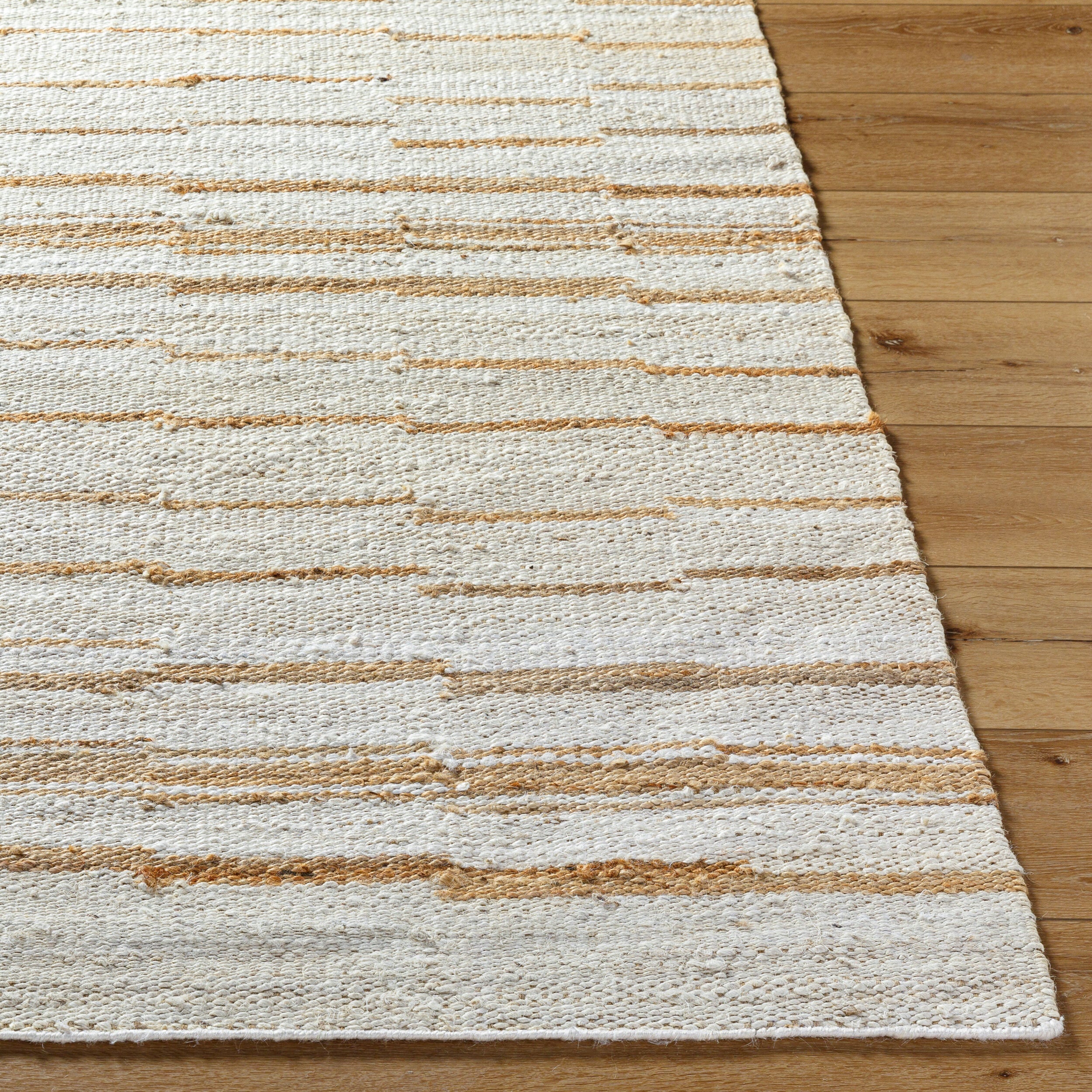Kamey Striped Jute Rug