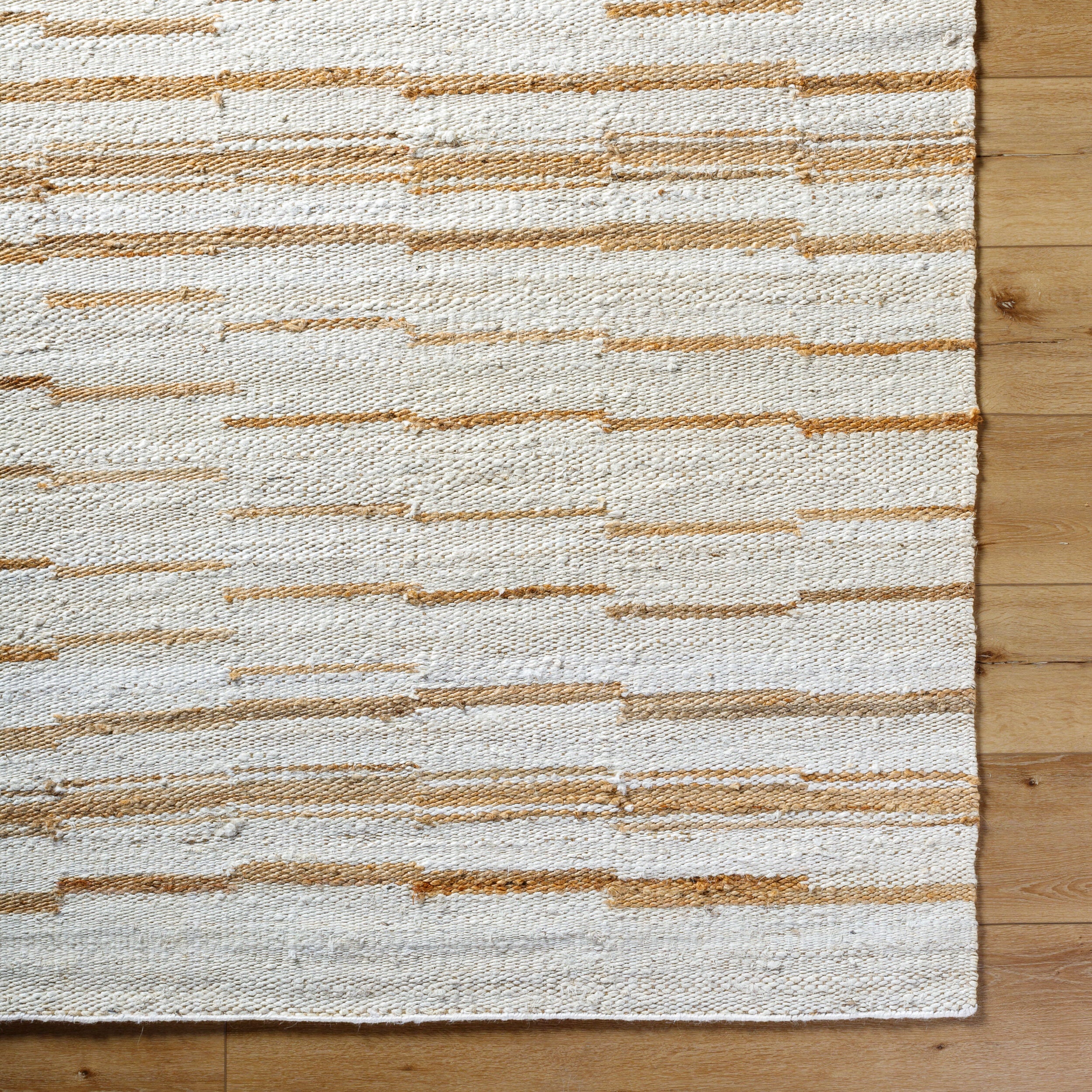Kamey Striped Jute Rug