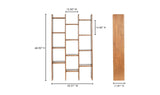 Orson Bookcase in Brown