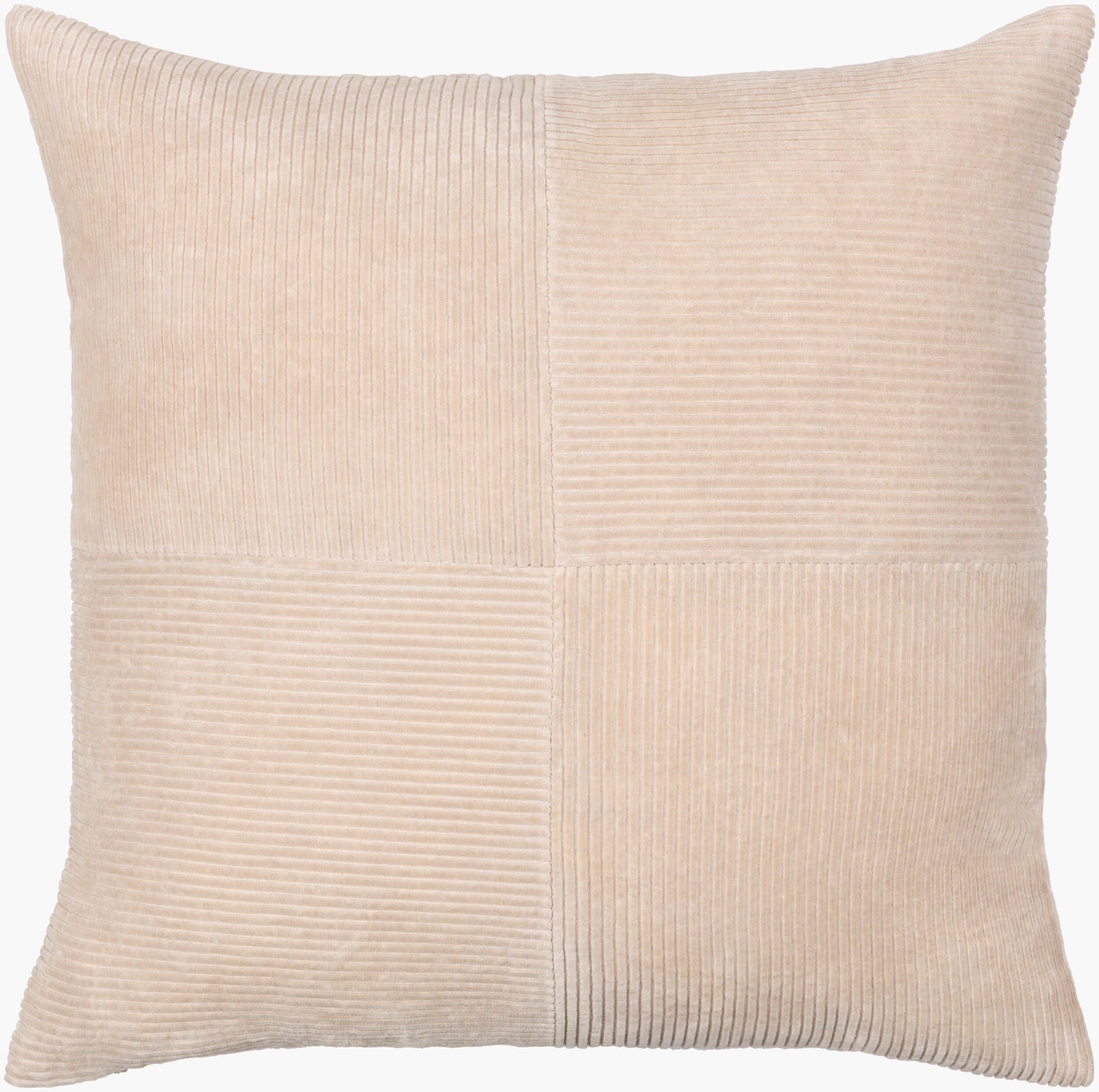 Corduroy Quarters Pillow