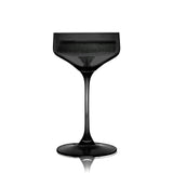 Reserve Nouveau Crystal Coupe Glasses, Smoke S/2