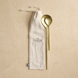 Forge Brass Stir Spoons (Set of 2)