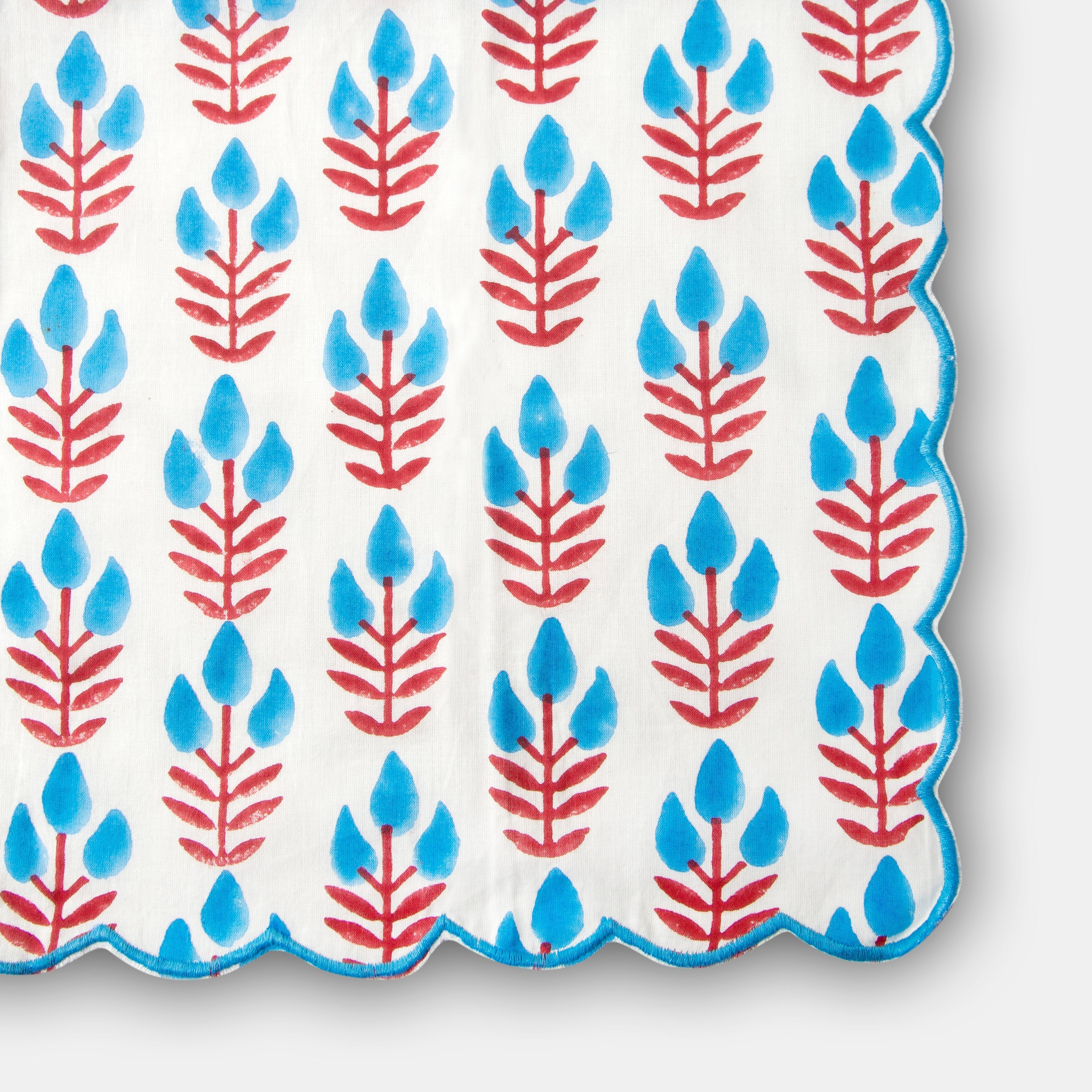 Meadow Handblocked Napkin Set S/4