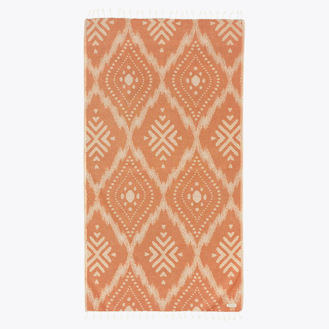 Organic Cotton Damask Towel