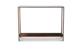 Bottego Console Table Antique Copper