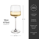 Reserve Julien Crystal Chardonnay Glasses Set of 4