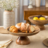 Sienna Mango Wood Pedestal Stand