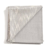 Flo Brown Merino Textured Handloom Throw