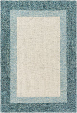 Elena Hand Tufted Border Rug