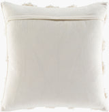Edric Fringe Pillow in Beige
