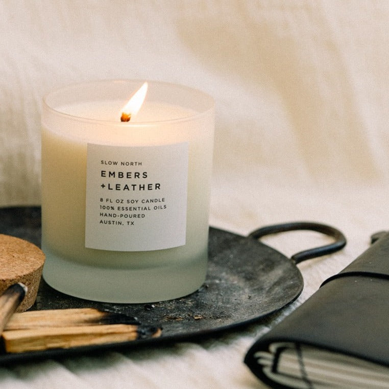 Embers + Leather | Vetiver + Cedar + Patchouli