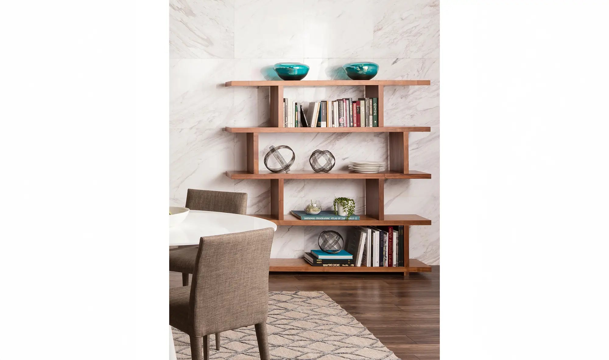 Miri Large Shelf in Walnut