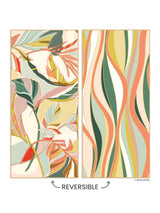 GO BIG Microfiber Beach Towel, Exotic Leaves
