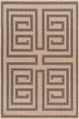 EZ Jute Geometric Rug