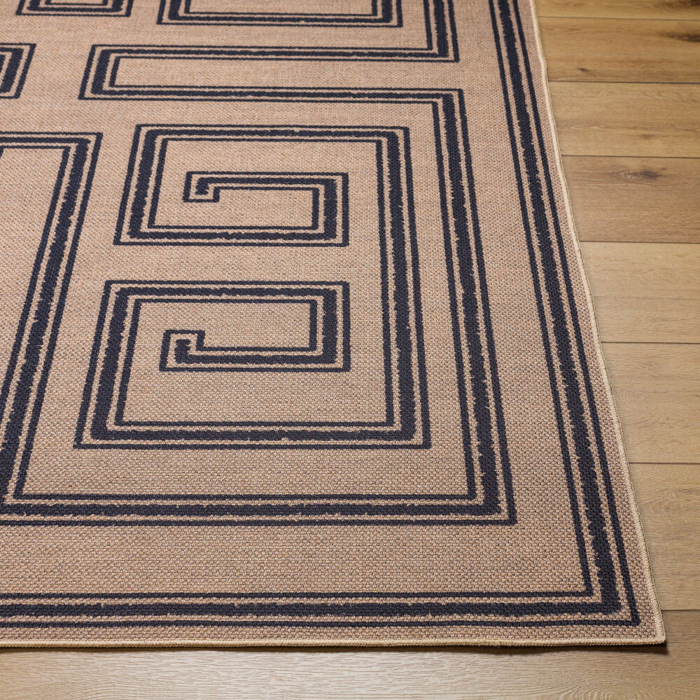 EZ Jute Geometric Rug