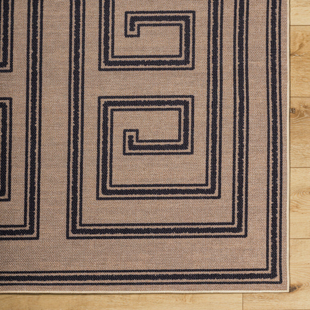 EZ Jute Geometric Rug