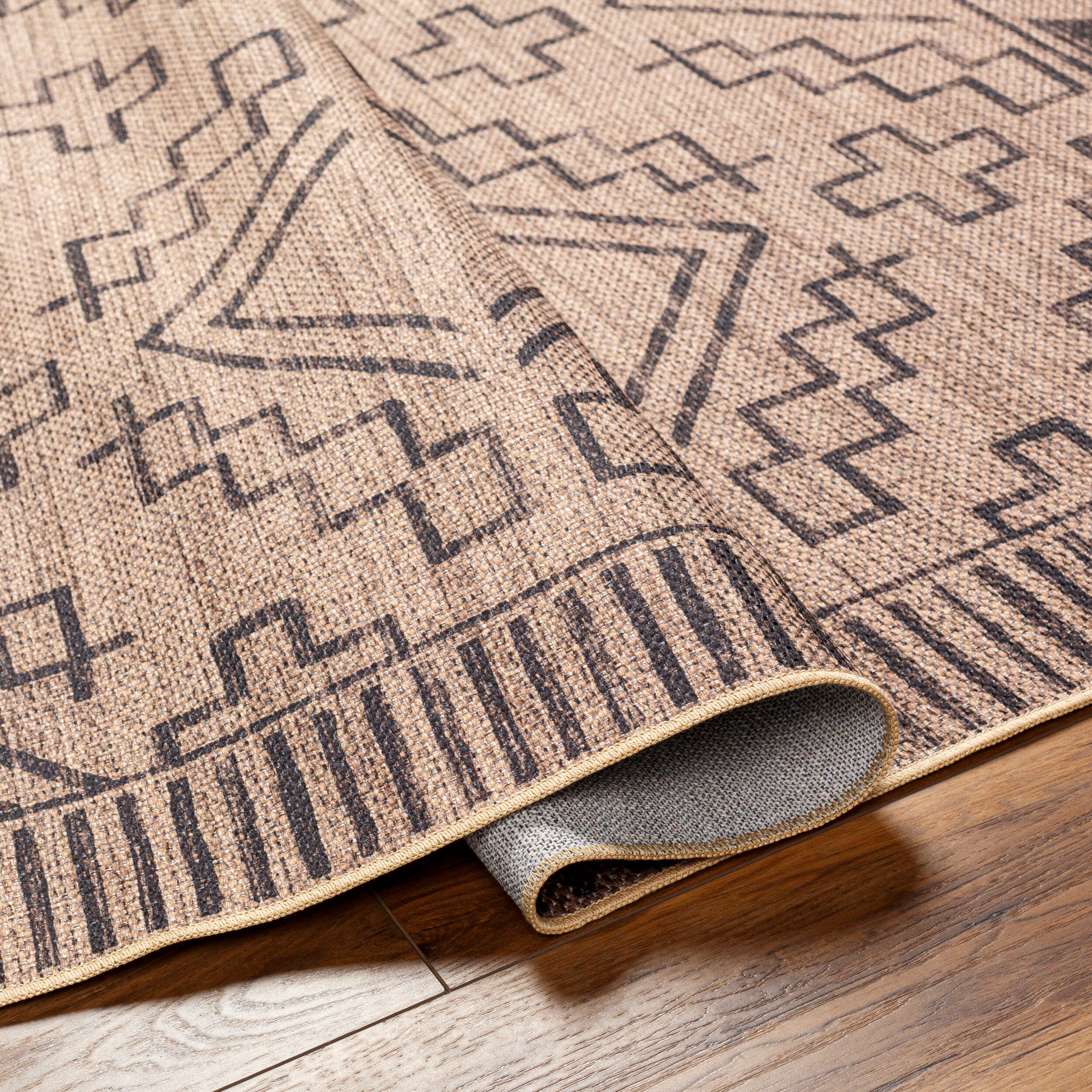 EZ Jute Patterned Rug
