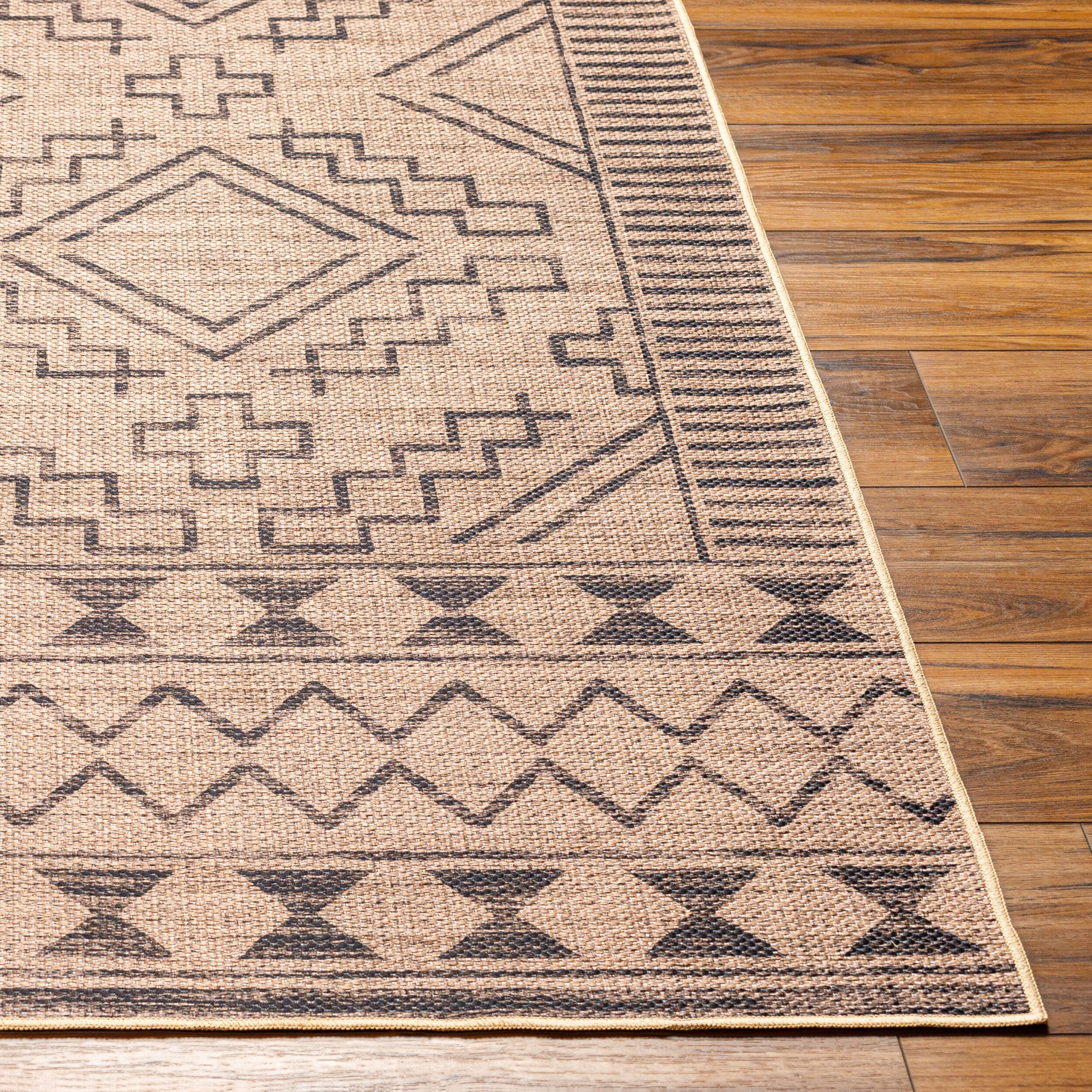 EZ Jute Patterned Rug