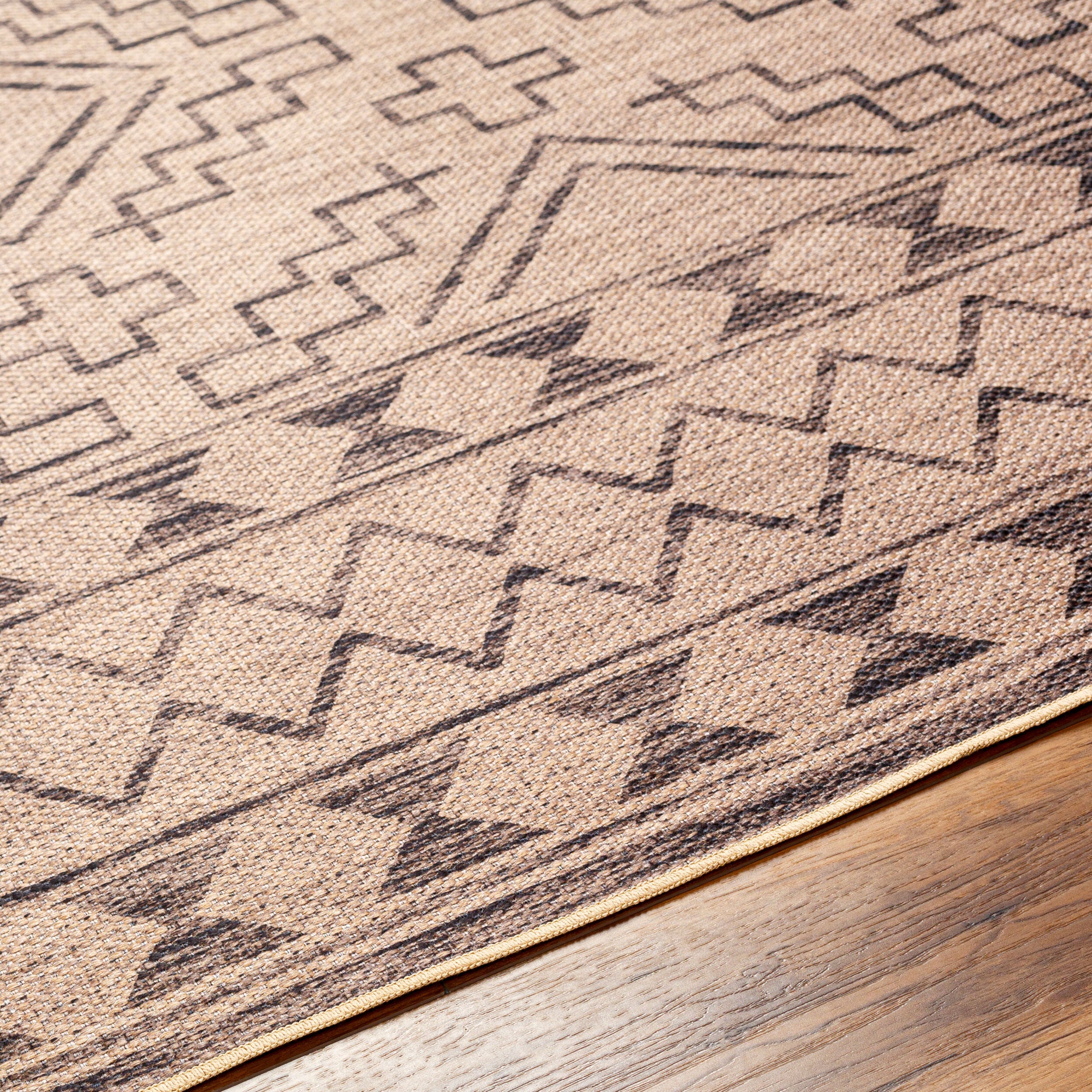 EZ Jute Patterned Rug