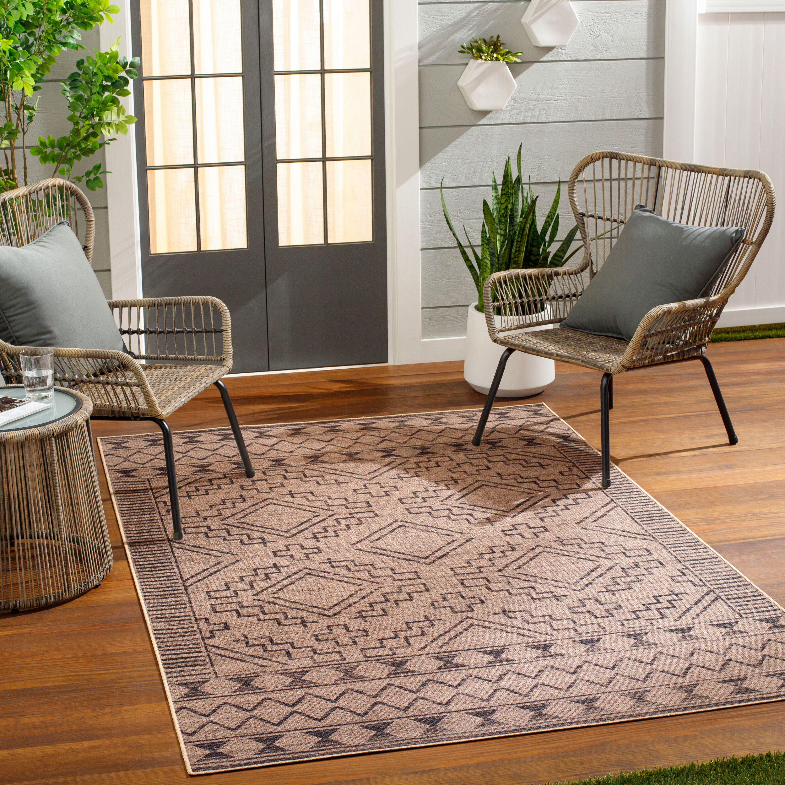 EZ Jute Patterned Rug