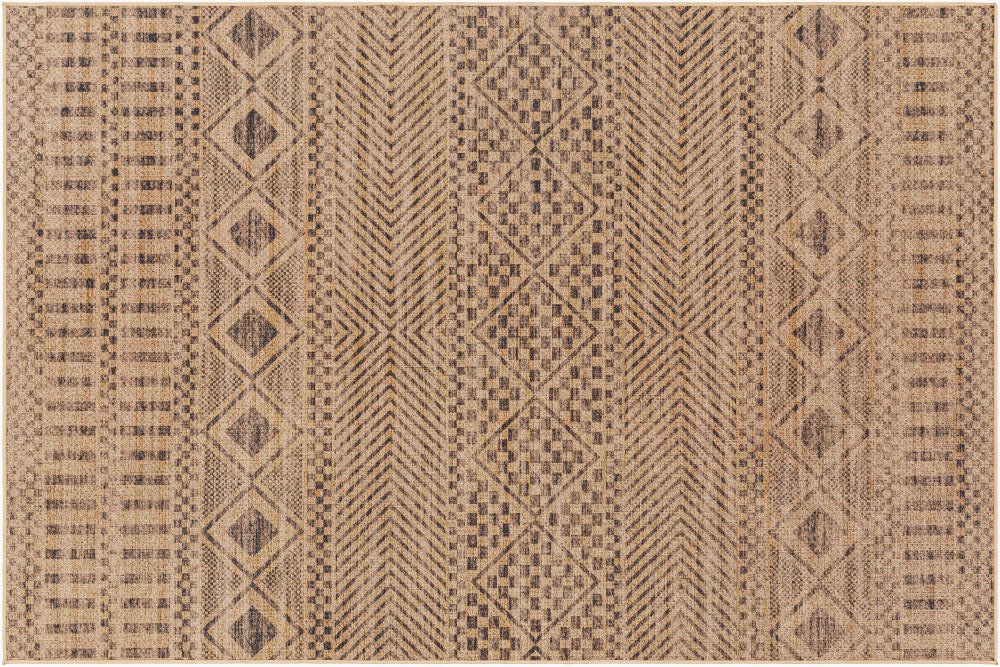 EZ Jute Multi Pattern Rug